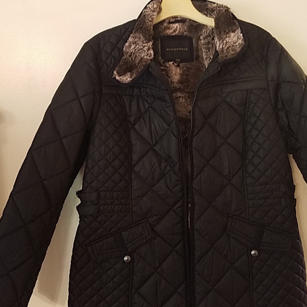 Black winter jacket
